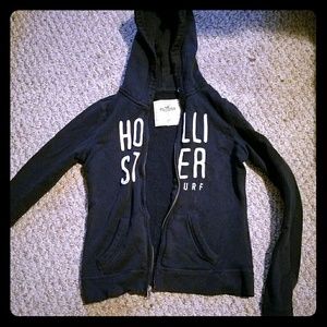 Hollister zip up hoodie